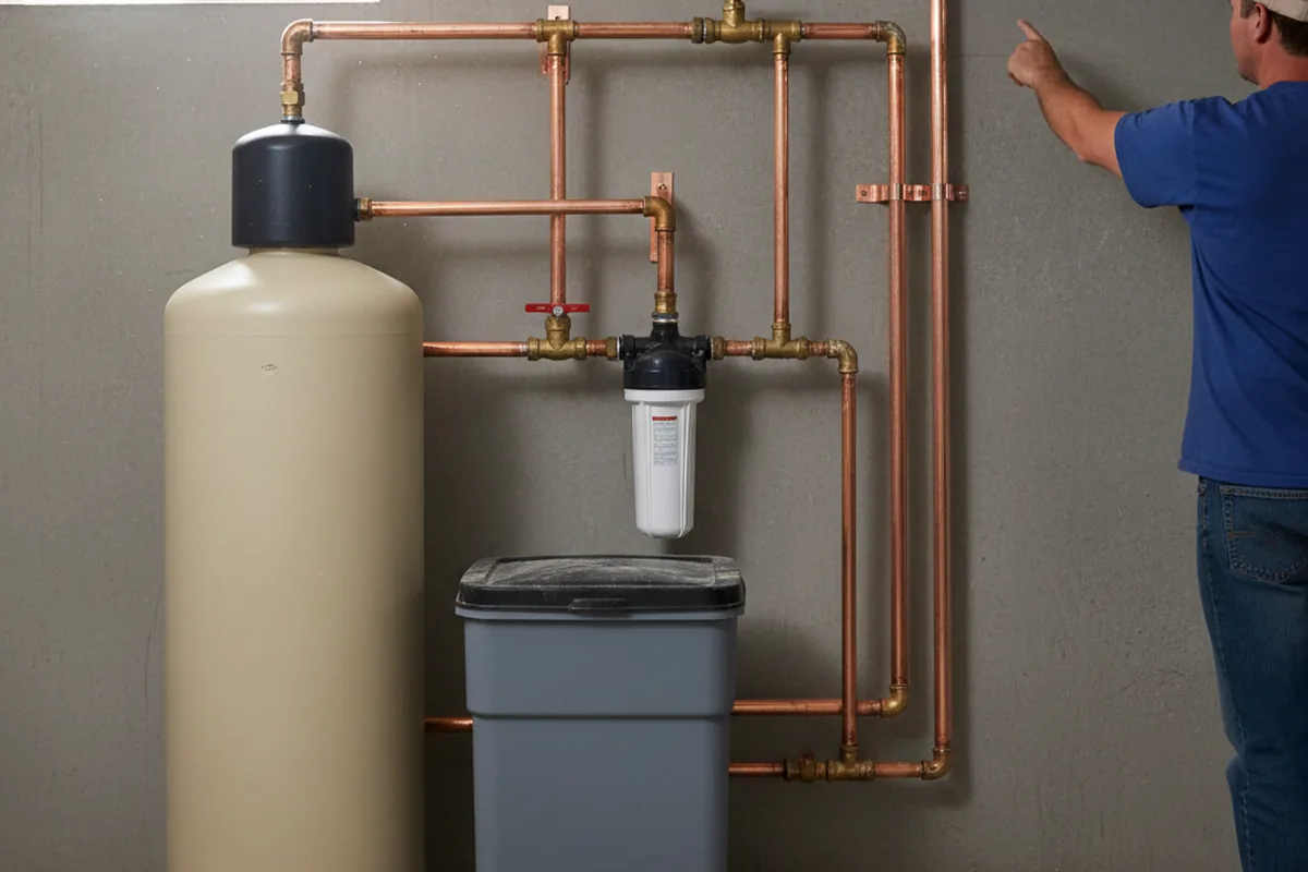 Whole-house water treatment system installed in Jamaica